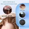 36pcs/lot Super Strong Blue Hair Tape Waterproof Double Sided Adhesive Hair System Super Tape For Lace Wig