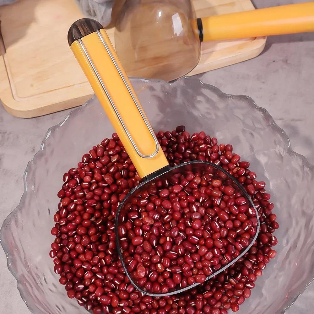 2 In 1 Pet Food Shovel Plastic Baking Measuring Cup Thicken Rice Scoop Feeding Dogs Cats