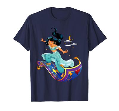 Disney Aladdin Prinsessan Jasmines Magiska Matta Pose T-shirt