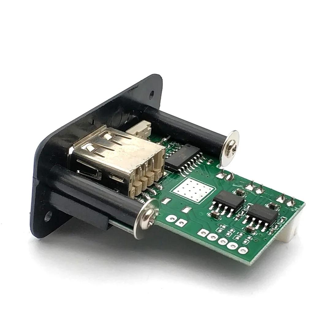 (Без пульта дистанционного управления)  Плата декодера MP3 WMA 5В 12В Автомобильное аудио USB TF Модуль MP3-плеер Плата усилителя 5V With Amplifier