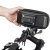 Unisex EVA Hartschalen-Fahrradlenkertasche mit Touchscreen, Wasserabweisendes Handyfach für Mountainbiking
