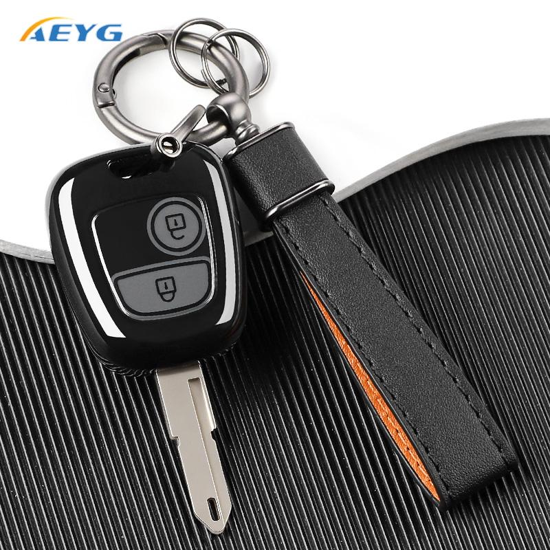 Tpu Auto Shell Fob Holder Accessories For Peugeot 107 207 307 407 206 306 406 For Citroen C1 C4 C2 C3 Berlingo Xasara Picasso