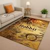HD Classic L-Lord of The Rings H-Hobbit Gandalf Legolas Living Room Non-Slip Area Rug Soft Carpet for Bedroom Sofa,Home Doormat