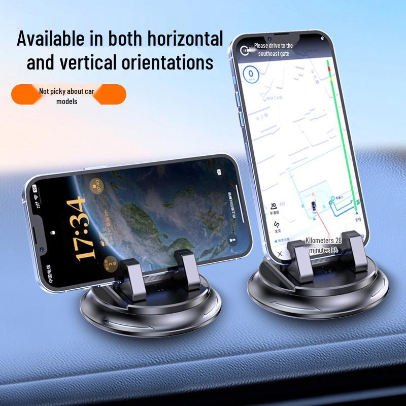 2025 Car Phone Holder: New Model Center Console Dashboard Suction Cup Mount
