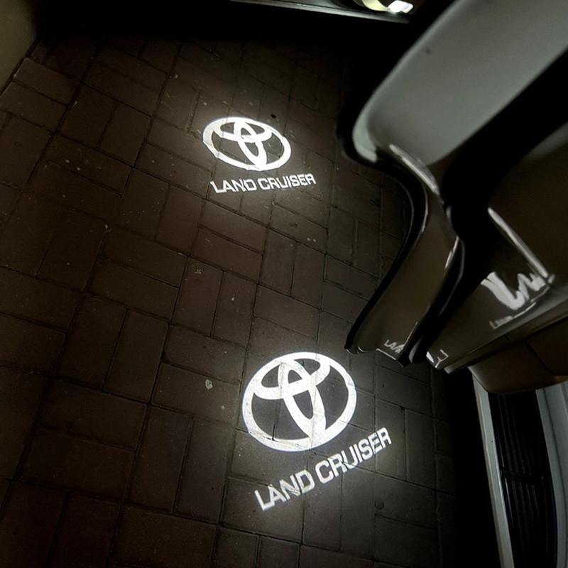 2026 New For Toyota For Toyota Land Cruiser 250 Prado Lc250 First Edition 1958 Door Welcome Lamp Lights Logo Interior Upgrade Ac