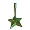 Fidget Spiral Toy, 5 Pointed Star Radish Tower Stress Reliever, Magic Rotating Sensory Toy with Color Changing Gradient, Desk Toy for Adults