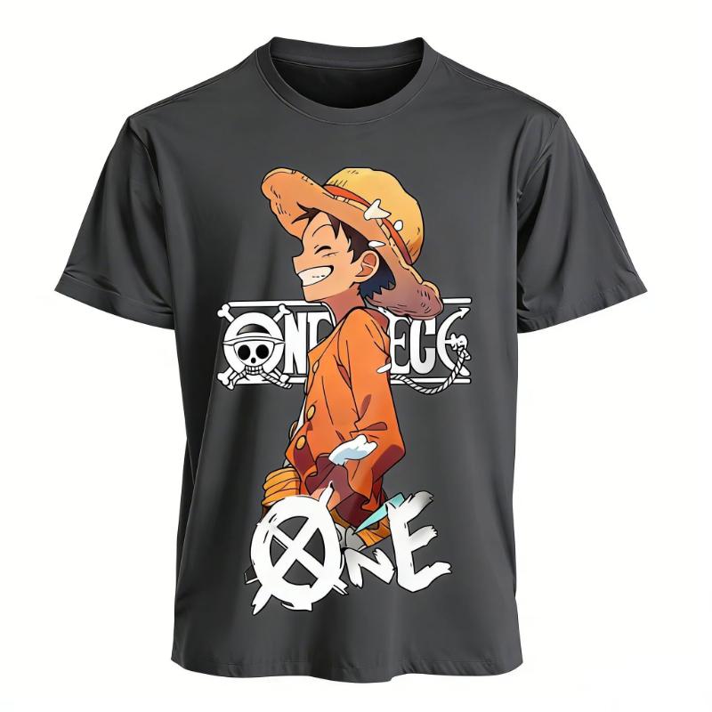 One Piece Anime Graphic T Shirt Men Women Luffy Cotton Summer 2026 Casual Short Sleeve Tee Cartoon Print Tops Manga Cosplay Y2k