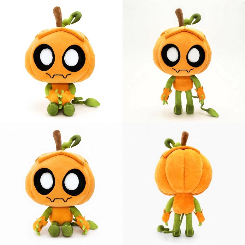 Dandys World Gourdy Plush Toy With Short Pile Cotton For Halloween Collectors