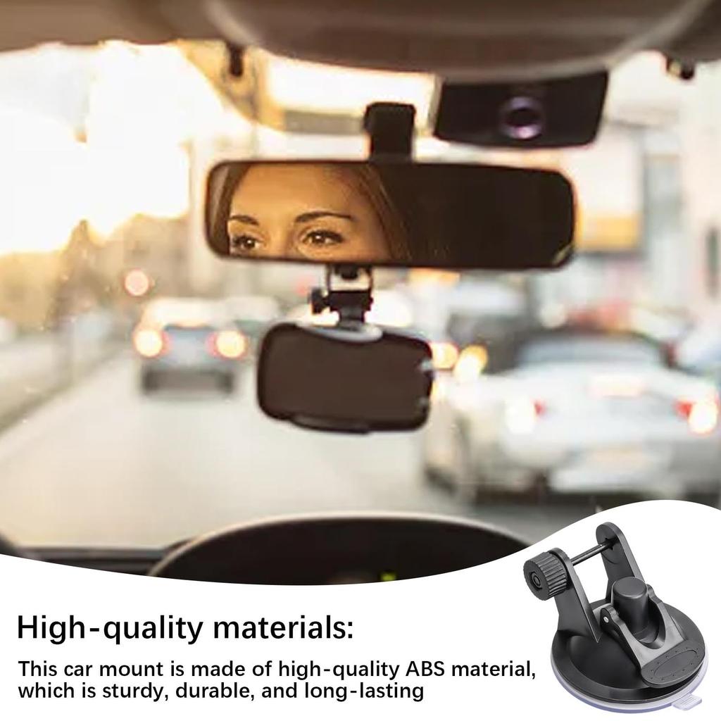 Gxcbgher Camera Car Mount | Universal Suction Cup Camera Mount,Multi-Use Camera Suction Cup Mount,Dash