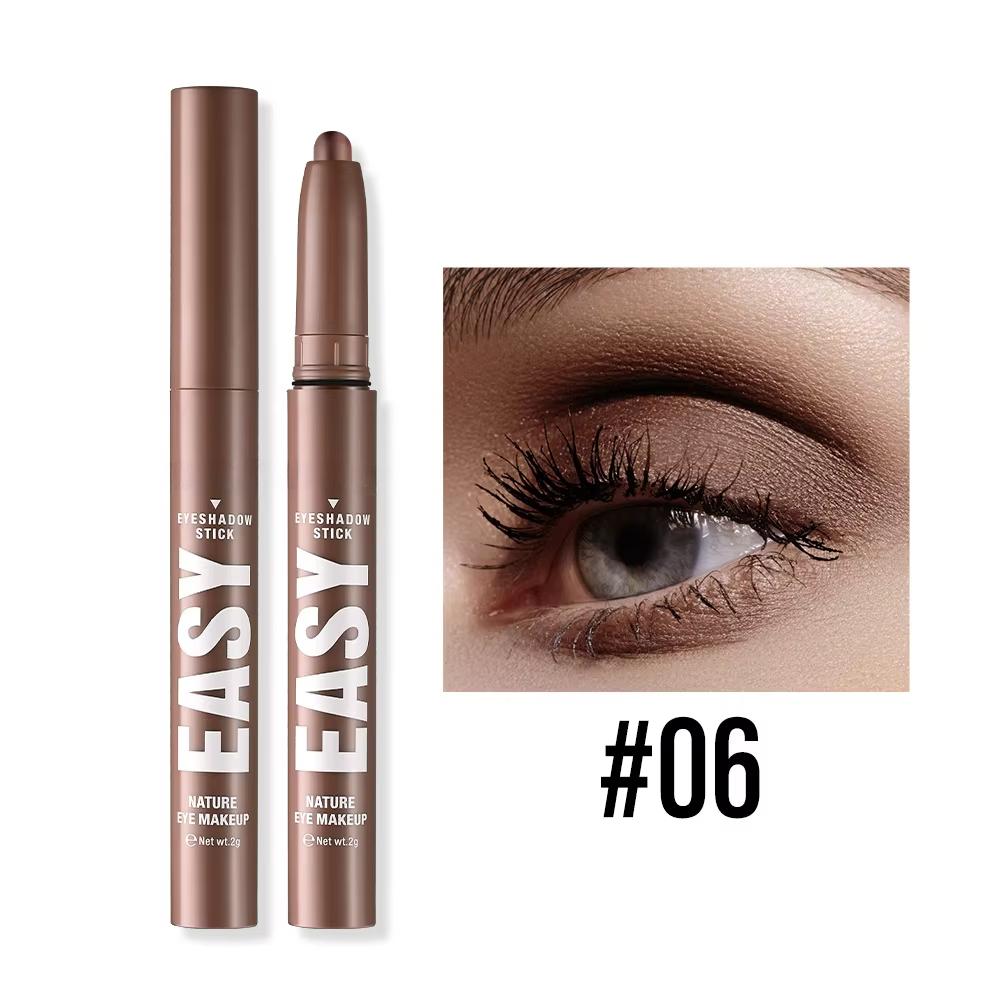 Nuovi Stick Ombretto Shimmer Opaco Multicolore Sfumabili Lunga Durata Matite Ombretto Applicazioni Morbide per Look Audaci o Naturali