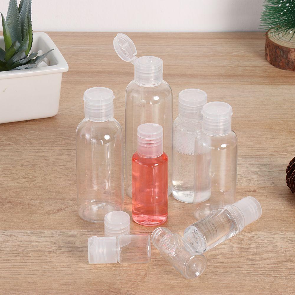 5-100ML Makeup Clear Empty Container Bottle Lotion Jar Refillable Shampoo Bottle