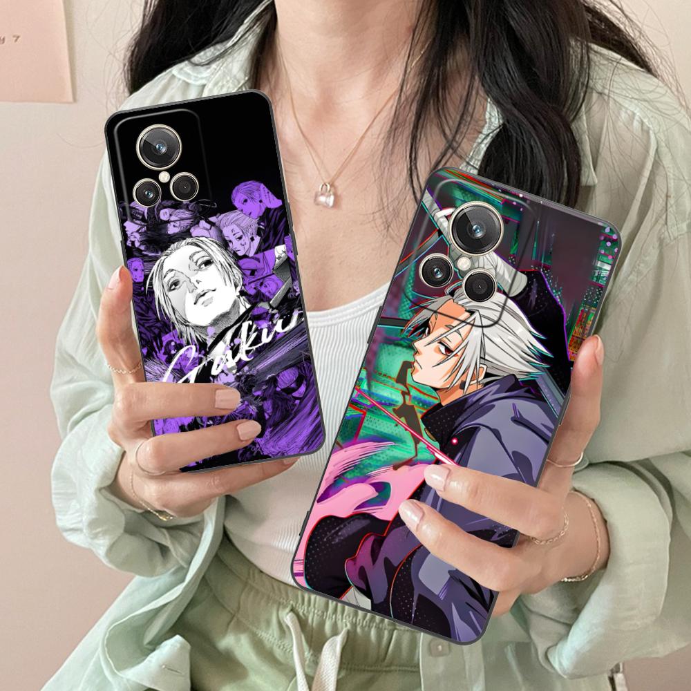 Sakamoto Days Gaku Phone Case for Realme 15 14 13 12 11 10 9 Pro Plus T i Lite 5G Colorful Printing Cover Cover Luxury Pretty