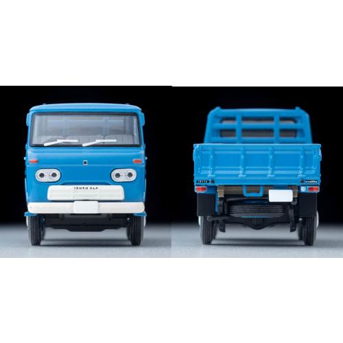 Tomytec Tomica Limited Vintage 1/64 Scale LV-191b Isuzu Elf High-Floor Platform Blue 1966 Model (Finished)