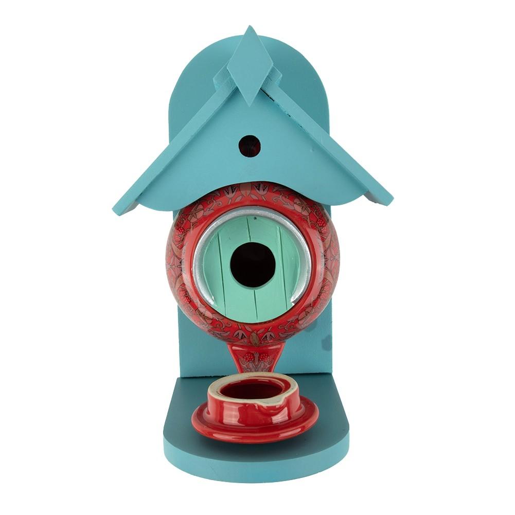 Teapot Birdhouses And Feeders, Hanging Hummingbird Feeders