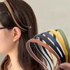Minimalist Matte Headband, U-shaped Anti Slip Headband Suitable for Women, Fashionable Fully Matched Hair Accessory
