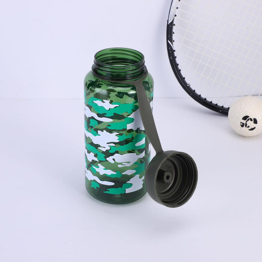 Water bottle Outdoor travel pot Plastic cup with handle Portable water cup 1L large capacity sports water cup