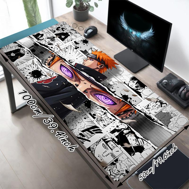Bleach Manga Xl Gaming Mouse Pad Nonslip Rubber Base Stitched Edge Waterproof Desk Mat For Pc Laptop Gamer Office Computer Accessories C929240