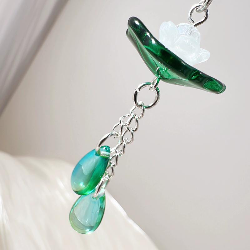 Niedlicher Windspiel-Anhänger Schlüsselanhänger Handy-Lanyard Kawaii Taschen-Schlüsselanhänger Dekorative Accessoires Heimdekorationen