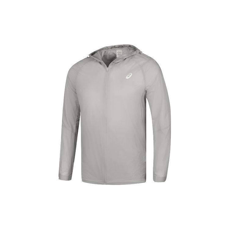 New ASICS Jackets Men's Gray 2011D074-021