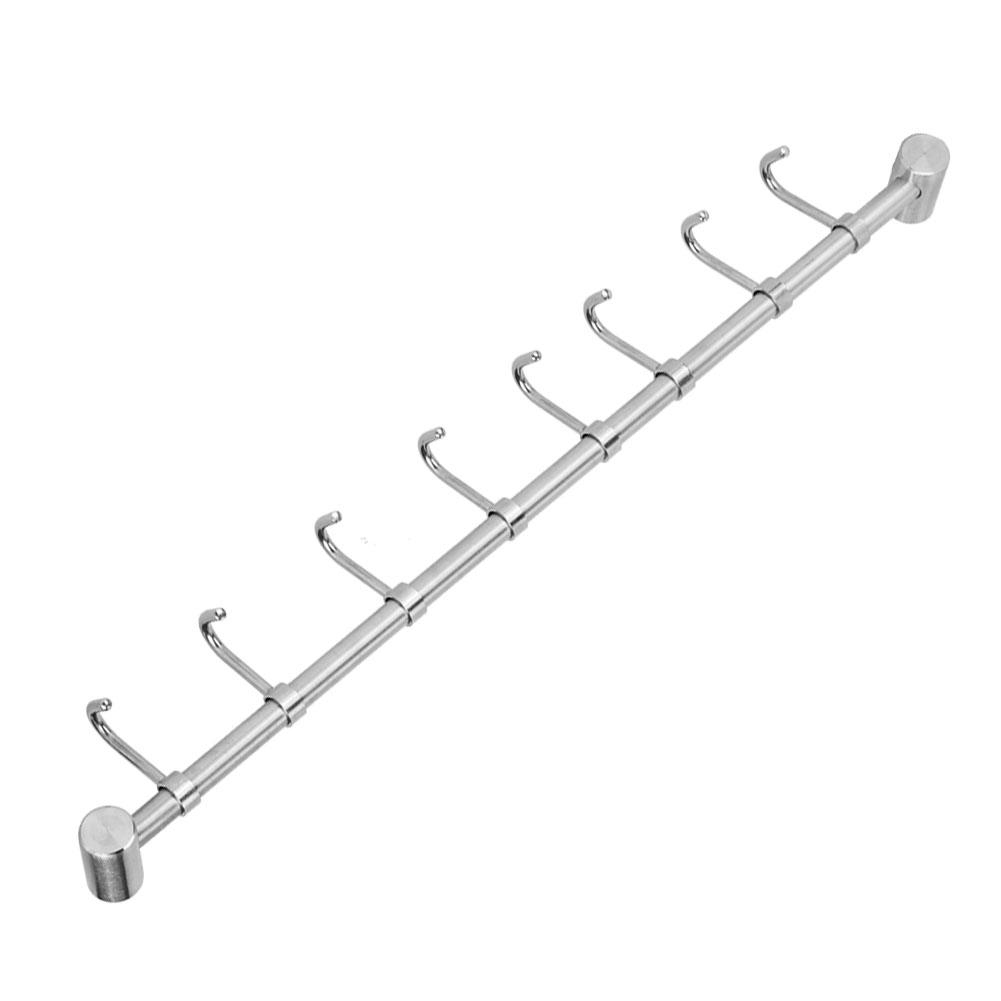 Stainless Steel Wall Hook Hanger Coat Robe Towel Hat Clothes Rack for Kitchen Bathroom