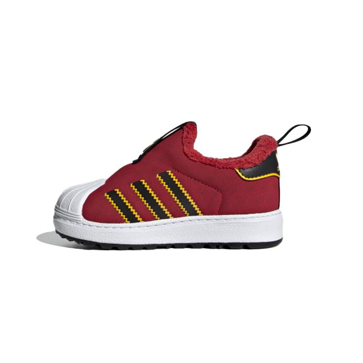 

Adidas Originals SUPERSTAR 360 Canvas Comfortable Slip Resistant Thermal Low top Toddler Shoes Baby EE6419 25.5