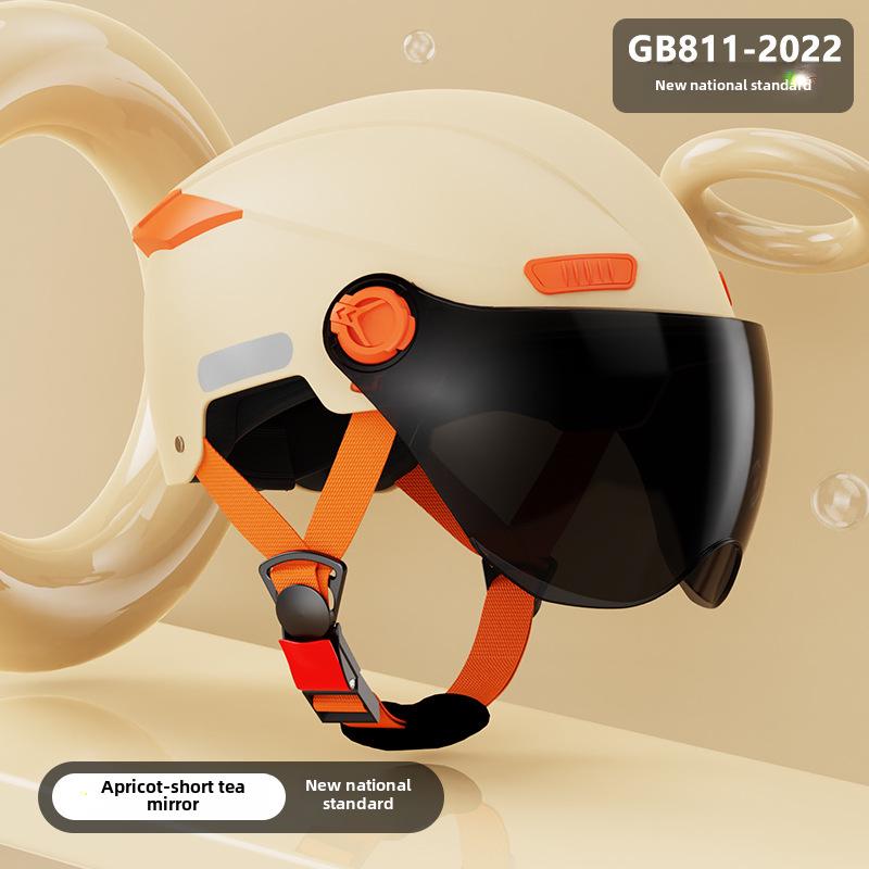 Universal Electric Vehicle Helmets for Men and Women - All-Season Safety for B-Type Battery Vehicles