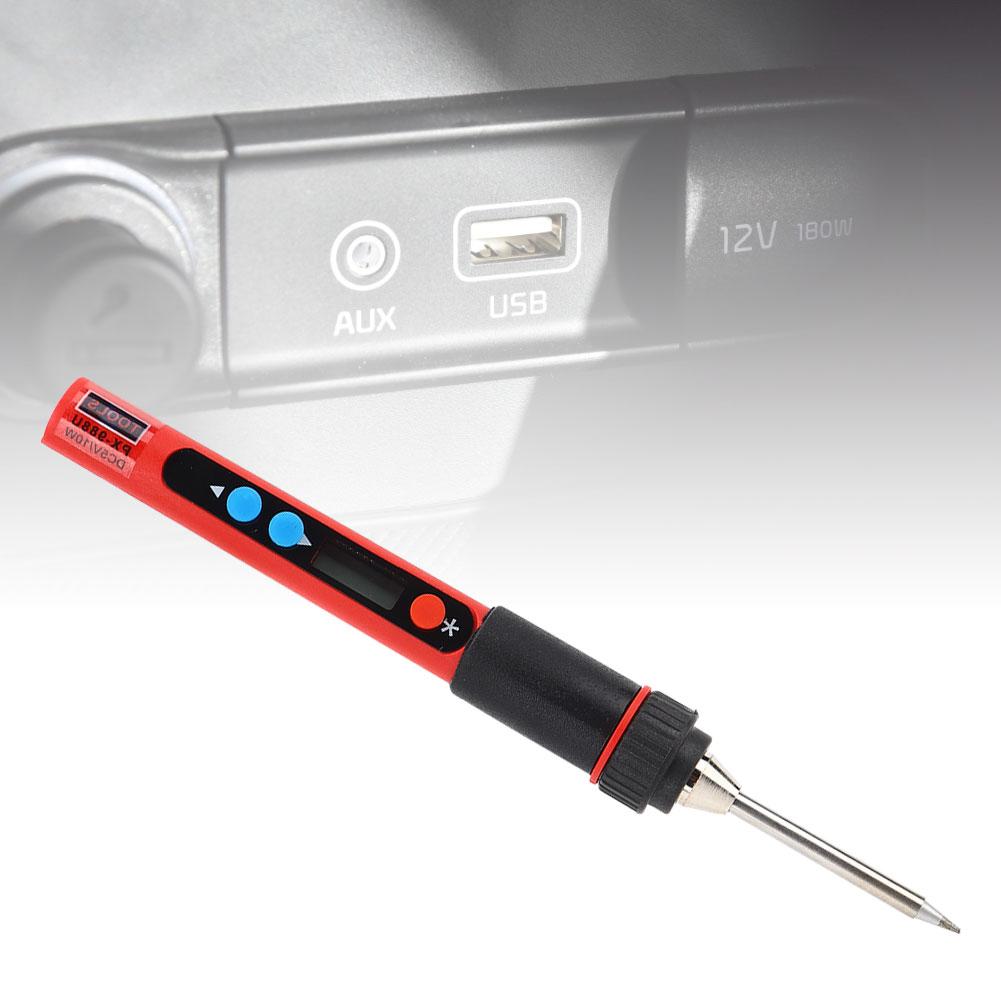 USB Soldering Iron Digital Thermostat ‑Free Hand Power Tool Set Adjustable Temperature