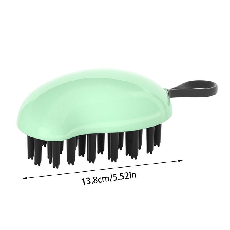 Shampoo Brush Massager Household Head Shampoo Massage Brush Tool Silicone Hair Grabber Scalp Meridians Shampoo Massage