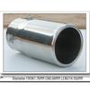 A6 Stainless Steel Slant Mouth Tailpipe Exhaust Decoration