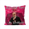 Mr Worldwide Pitbull Pillow Case For Car Sofa Decorative Home Doublesided Print Plush Square Throw Pillow Cushion Cover