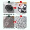 5Pcs Double-Side Wiping Rags Reusable Kitchen Cleaning Cloths Microfiber Dishcloths  Home Use