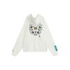 Li-Ning Paris Fashion Week Pattern Embroidered Pullover Hoodie 'White' Men's AWDQ625-3