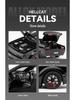 1:24 Hellcat Challenger Alloy Sports Car Model with Sound, Light, Pull-Back, and Openable Doors.