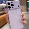 Laser Aurora CD Pattern Camera Protection Case for iPhone 17 16 15 14 13 Pro Max Shockproof Bumper Hard Glitter Cover