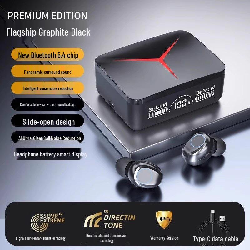 2026 Wireless Noise-Cancelling Bluetooth Earbuds: Premium Sound, Long Battery Life, Unisex In-Ear Design