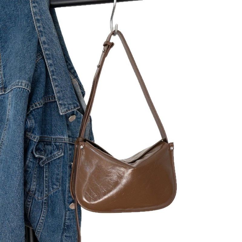 Fashionable Genuine Leather Women's Bag Crossbody Bag Retro Single-shoulder Bag Women's Underarm Bag