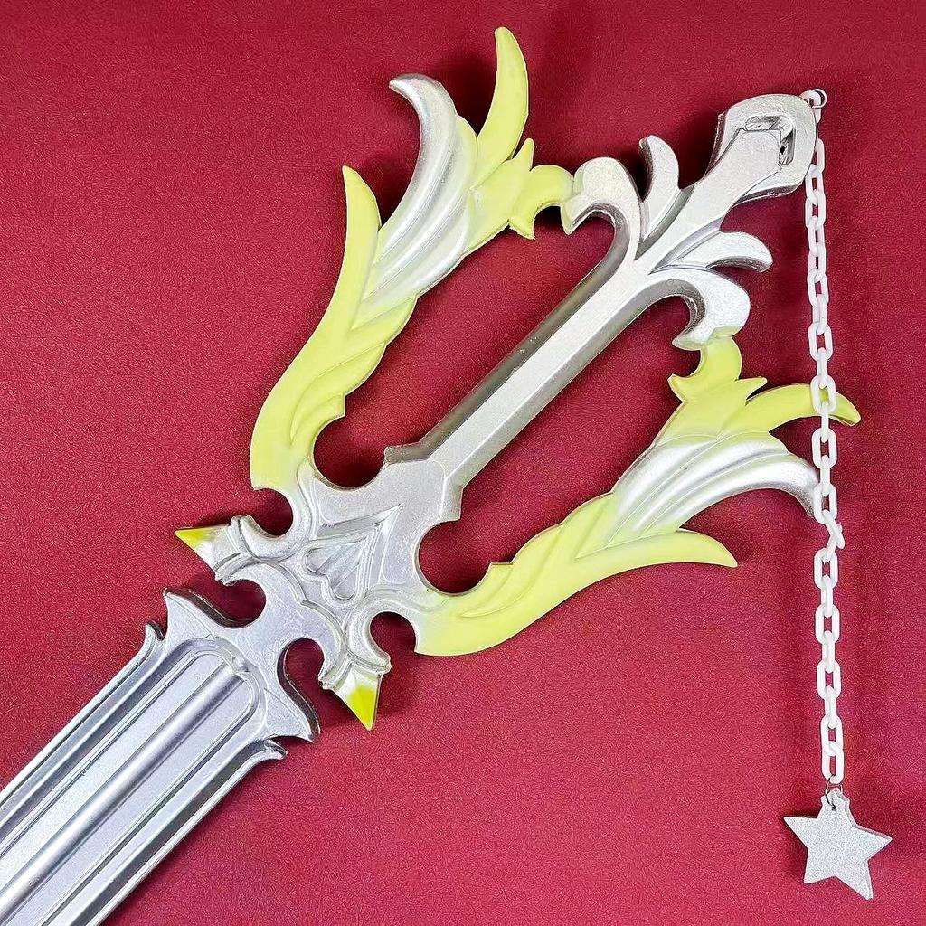 33inch PU Sora Key Katana Kingdom Hearts Sword Anime Cosplay Prop Ninja Knife Real Japanese Katana Original Samurai Sabre Toy