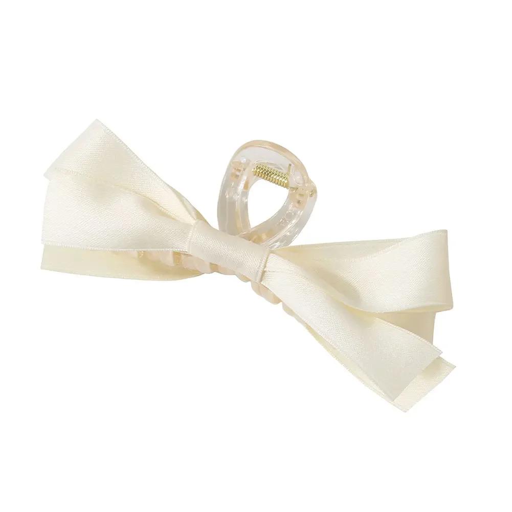 Fashion Bow Hair Claw Clips for Women Elegant Ponytail Braid Hair Clips Sweet Hairpins Shark Clip Girls Hair Accessories