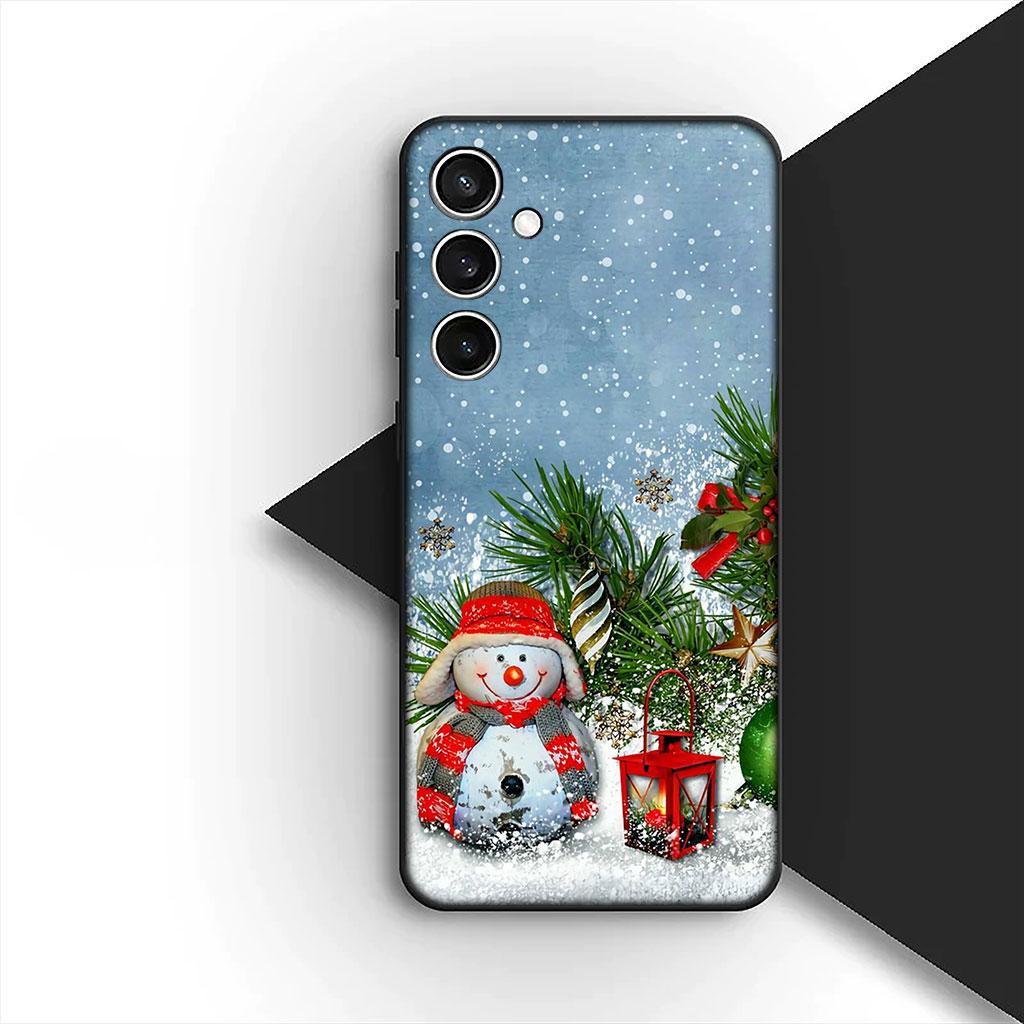 Père Noël Joyeux Noël Sapin de Noël Cerf Coque de Téléphone pour Apple iPhone 17 Air 12 13 Pro Max Mini ProMax 7 + 8 Plus Coque Souple