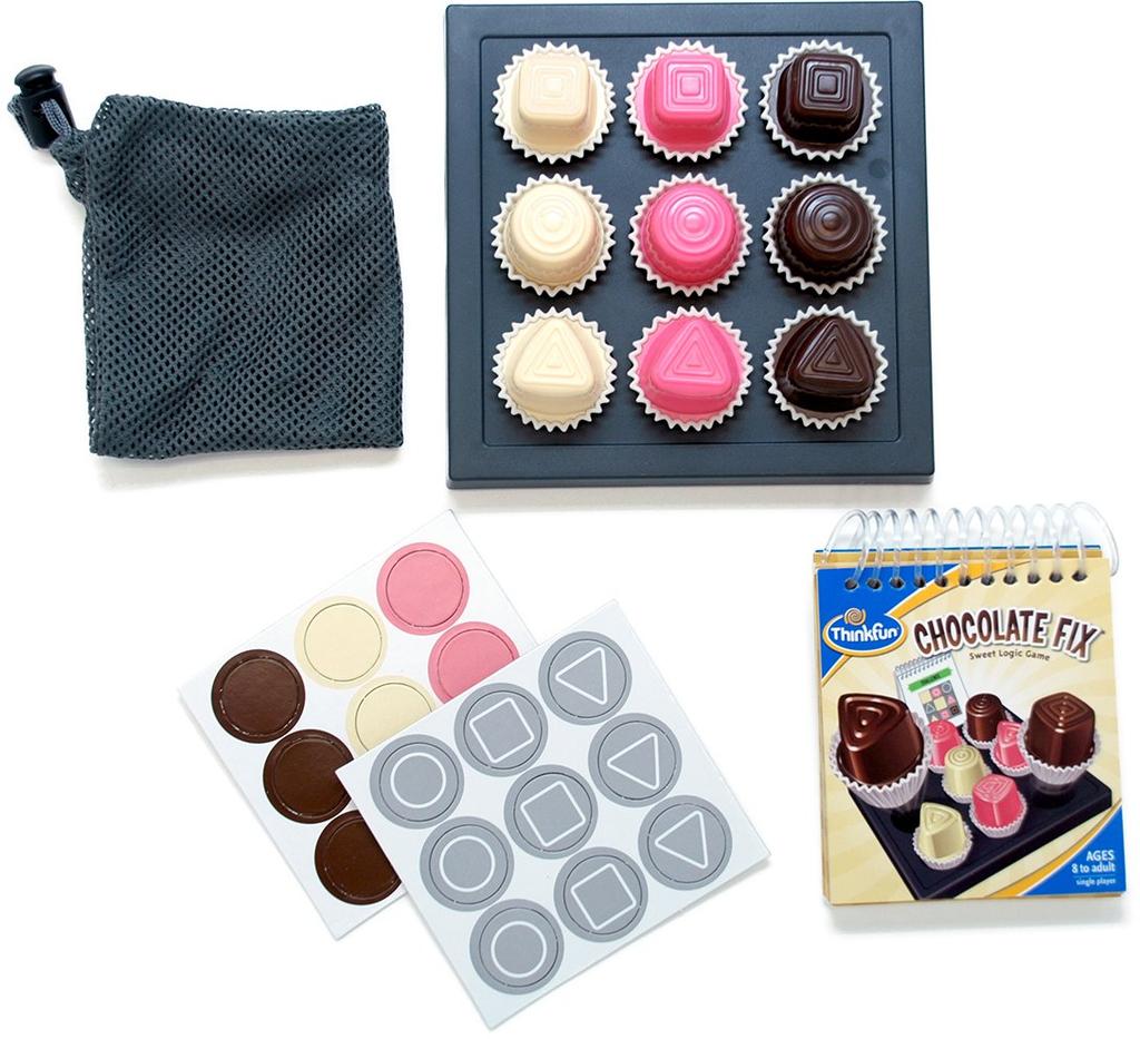 ThinkFun (Think Fun) Logical Reasoning Game [Chocolate Fix] [Official Import] 76330 Japanese Instruction Manual Included Ages 8 and Up