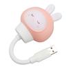 3 Brightness Levels USB LED Light Eye Protection Cute Voice Control Light Portable Timing Function USB Night Light Dormitory Use