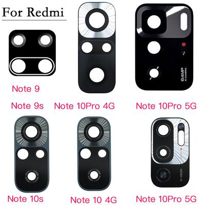 Back Rear Camera Glass Lens Replacement For Xiaomi Redmi Note 9 9s 10 10s Pro With Double Sided Adhesive , Repair