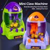Mini Space Rocket Grabbing Machine Ball,pincer Egg Twister Clip Doll Twister Scratching Machine Girl Boy Christmas Birthday Gift