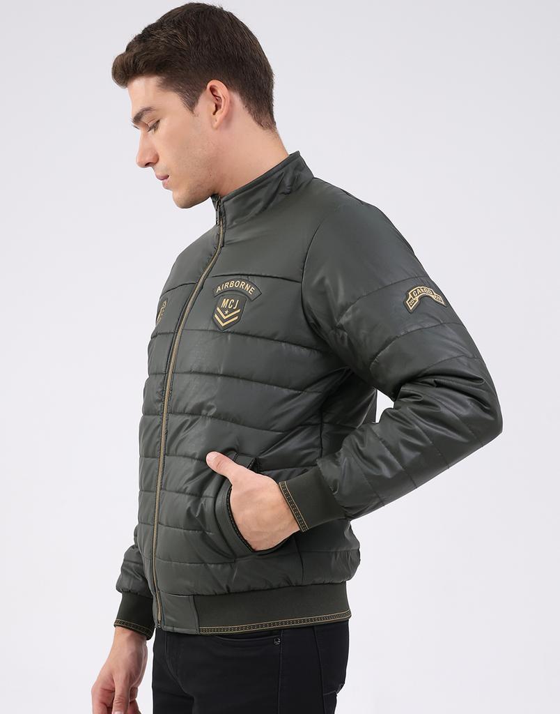 Monte Carlo Men's Mock Neck Full Sleeve Jacket