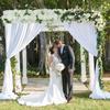 3D Wedding Road Lead Simulated Fake Flower Backdrop Arched Door Flower Row  Garlands Accessories