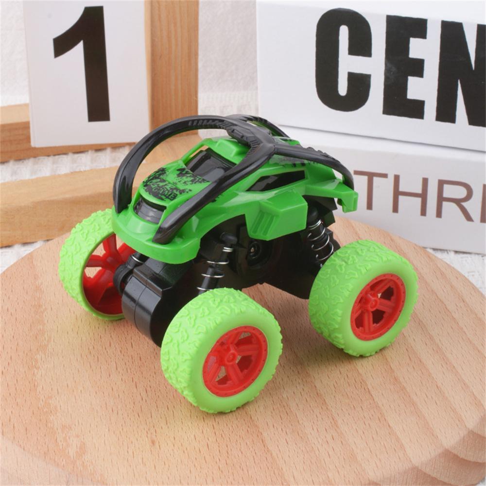 Monster Trucks Toys for Boys Toddler Push and Go Truck Race Cars Flip Stunt Car Toys for Kids Christmas Birthday Gifts