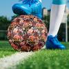 Rocky Indoor Soccer Ball Size 5 Colorful All Ages Machine Stitched PVC Competition Ready Durable High-Bounce