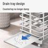 Shuaishi 304 Stainless Steel Kitchen Knife & Utensil Drainer Rack
