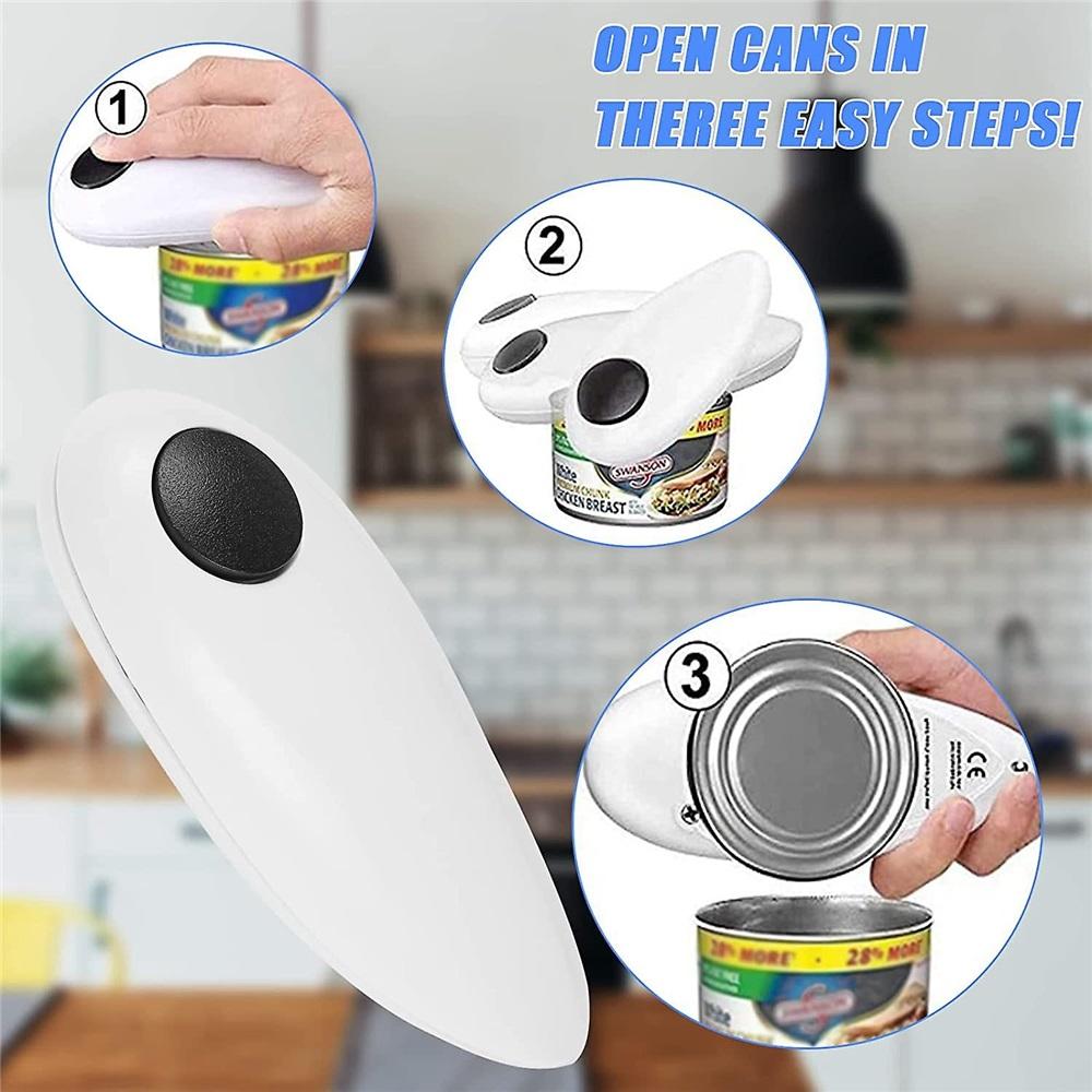 Can Opener, Electric Can Opener, Automatic Can Opener / One-button Can Opener, Hands-free Can Opener, Kitchen Can Opener