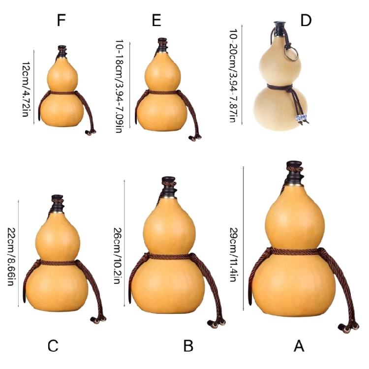 Delicate Gourd Shape Liquor Bottle Artistic Gourd Shape Water Pots Homes Decorative Table Display Accessory